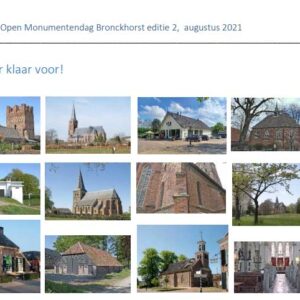 Nieuwsbrief 2 Open Monumentendag Bronckhorst
